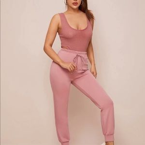 Bodysuit & sweats set